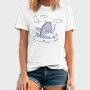 Sleepy Cute Dragon Tote, Tricou Barbati (Unisex)