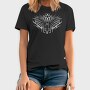 Raven Bird Flying Open Wings, Tricou Barbati (Unisex)