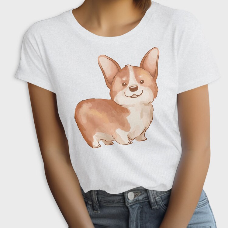 Corgi Cutie, Tricou Femei