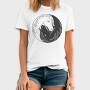 Yin Yang Horses Animals, Tricou Barbati (Unisex)