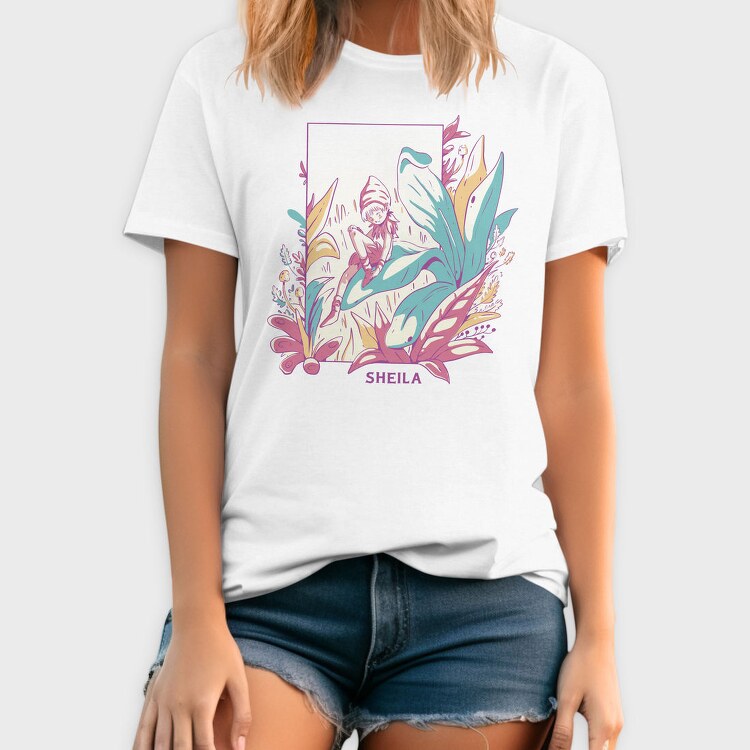 Magical Fairy In Flower Field Fairycore 07, Tricou Barbati (Unisex)
