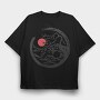 Yin Yang Nature, Tricou Oversize Barbati (Unisex)
