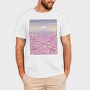 Pastel Sakura Mount Fuji, Tricou Barbati (Unisex)