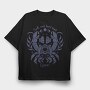 Soft Soul Hard Shell Cancer Zodiac Handmade, Tricou Oversize Barbati (Unisex)