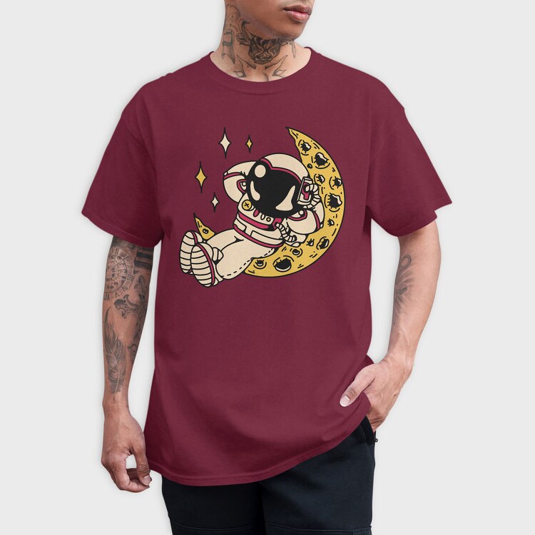 Resting Astronaut, Tricou Barbati (Unisex)