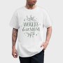 Best Mom Mothers Day Lettering, Tricou Barbati (Unisex)