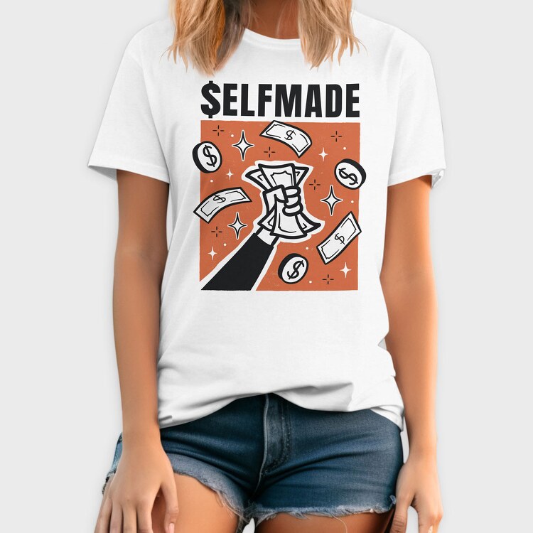 Selfmade, Tricou Barbati (Unisex)