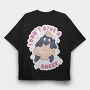 Yoga Sheep Funny, Tricou Oversize Barbati (Unisex)
