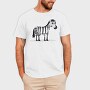 Zebra Stripes, Tricou Barbati (Unisex)