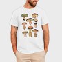 Poster Mushrooms, Tricou Barbati (Unisex)