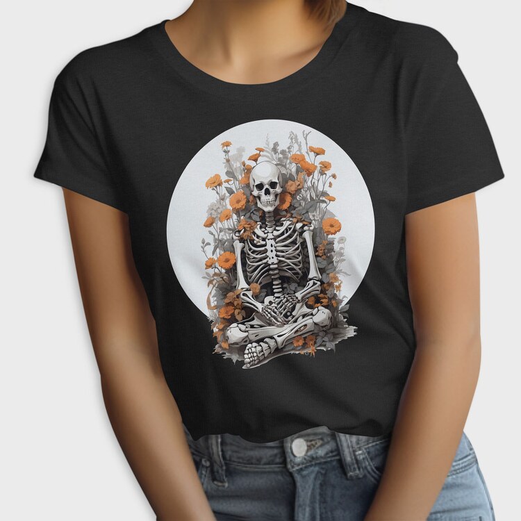 Skeleton Plants and Flowers, Tricou Femei