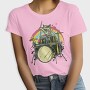 Zombie Cat Drummer, Tricou Femei