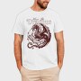 Here Be Dragons Fantasy, Tricou Barbati (Unisex)