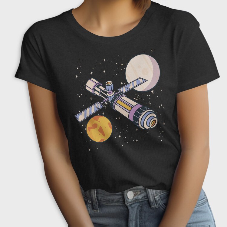 Spacecraft And Planets, Tricou Femei