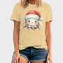 Christmas Bunny Watercolor, Tricou Barbati (Unisex)