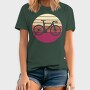 Bike Silhouette Retro Sunset, Tricou Barbati (Unisex)