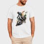 Motocross Watercolor, Tricou Barbati (Unisex)
