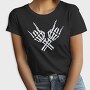 Skeleton Rock Horns, Tricou Femei