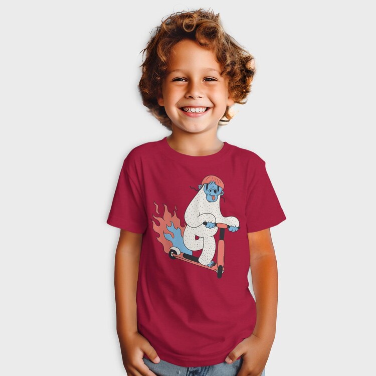 Yeti Scooter, Tricou Copii