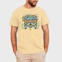 Hippie Cat Van, Tricou Barbati (Unisex)
