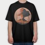Erupting Volcano, Tricou Oversize Barbati (Unisex)