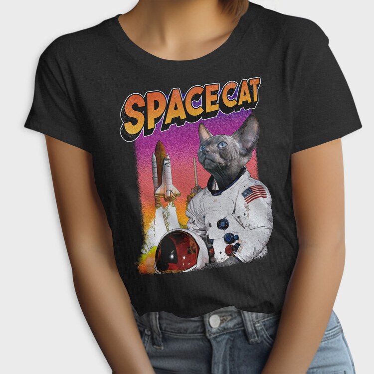Space Sphynx Cat, Tricou Femei
