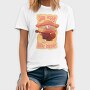 Hippie Mushroom Playing Guitar Stay Trippy, Tricou Barbati (Unisex)