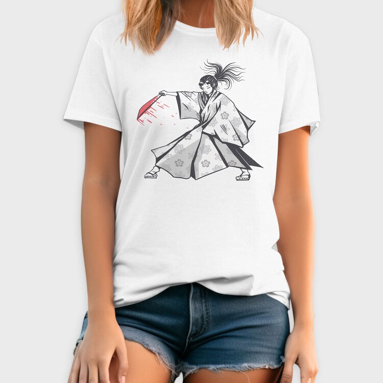 Samurai Woman Finisher, Tricou Barbati (Unisex)