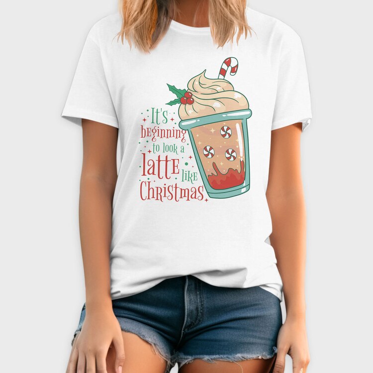 Christmas Latte, Tricou Barbati (Unisex)