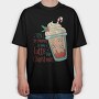 Christmas Latte, Tricou Oversize Barbati (Unisex)