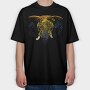 Realistic Elephant Animal Colorful, Tricou Oversize Barbati (Unisex)