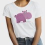 Hippo Huggable, Tricou Femei