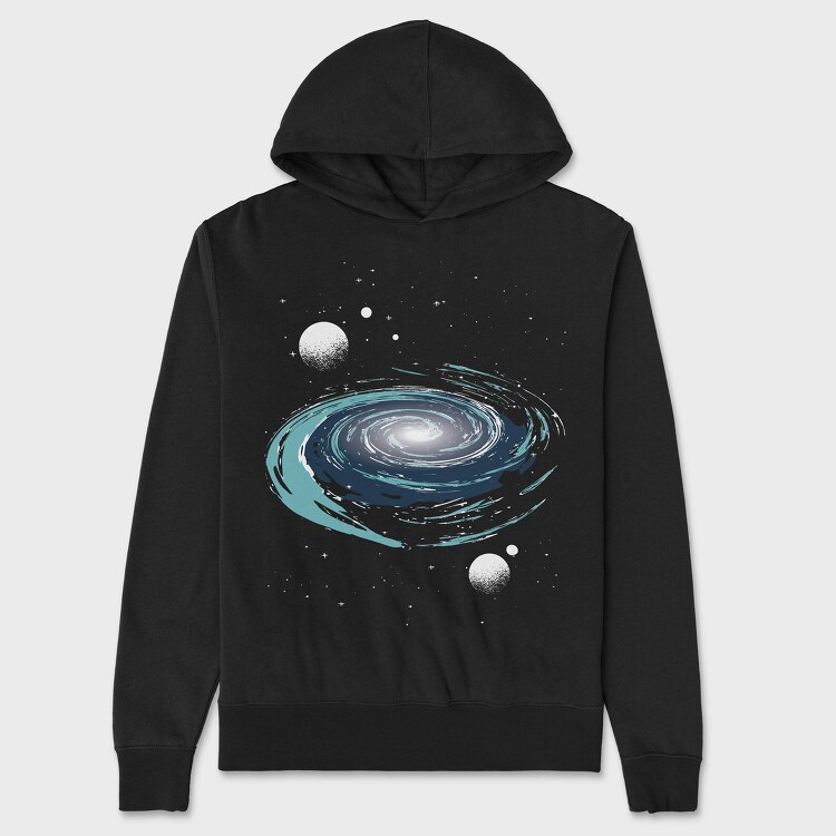 Space Nebula, Hanorac Oversize Barbati (Unisex)