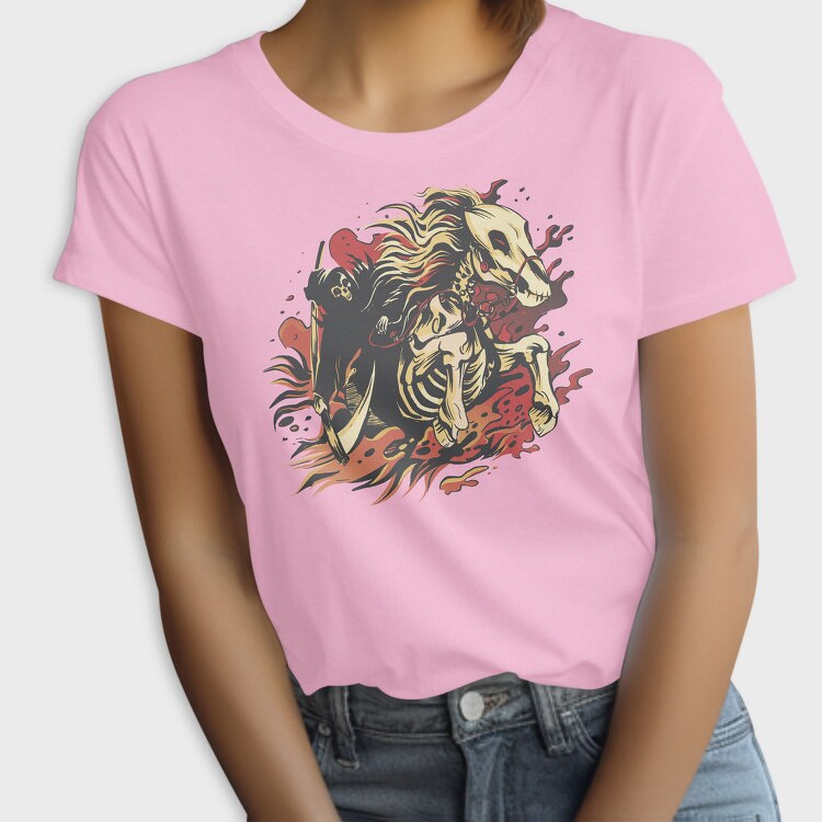 Reaper And Skeletal Horse, Tricou Femei