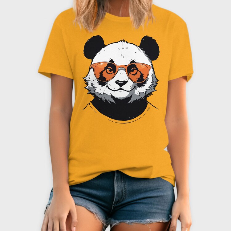 Panda Sungalsses, Tricou Barbati (Unisex)