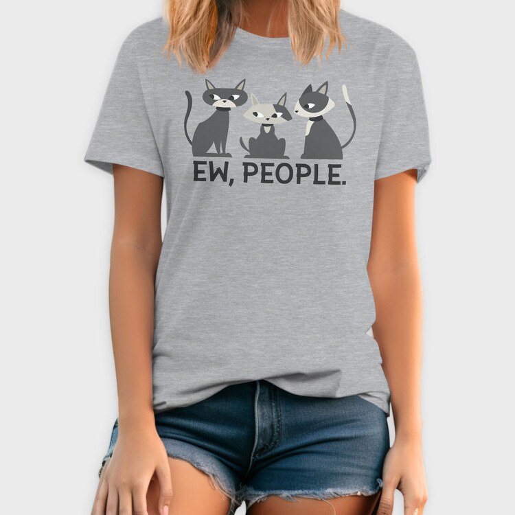 Ew People Cats, Tricou Barbati (Unisex)