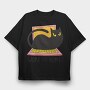 Home Office Cat Computer, Tricou Oversize Barbati (Unisex)