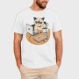 Home Office Grumpy Cat, Tricou Barbati (Unisex)