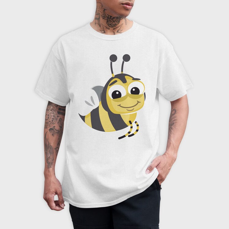 Honey Bee Smile, Tricou Barbati (Unisex)