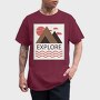 Explore, Tricou Barbati (Unisex)
