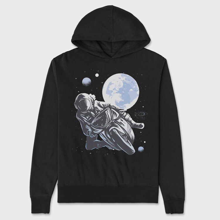 Hanorac Barbati (Unisex), Motorbike Astronaut