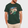 Horse Girl Colorful Hair, Tricou Barbati (Unisex)