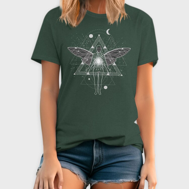 Geometric Astral Trip, Tricou Barbati (Unisex)