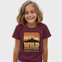 Retro Sunset Wild Adventures, Tricou Copii