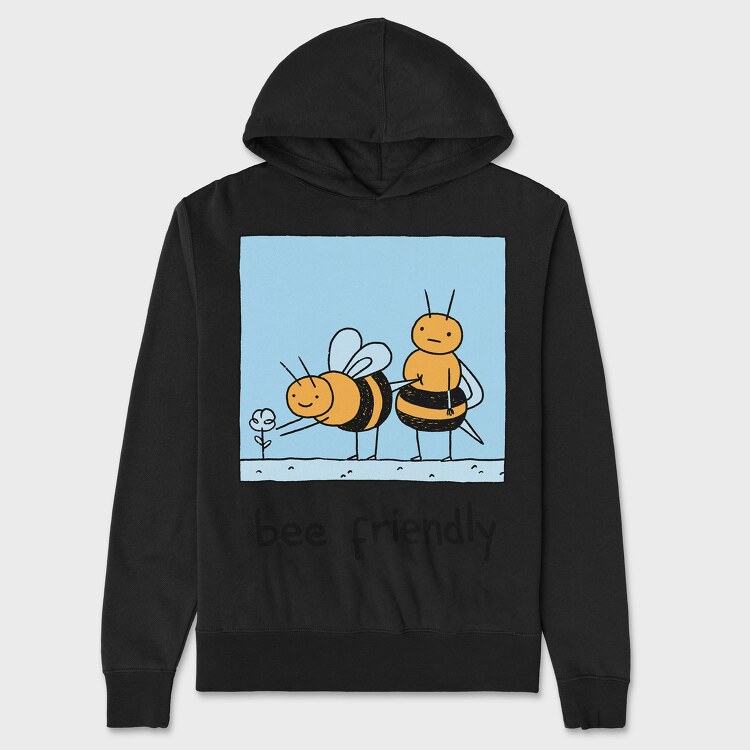 Hanorac Barbati (Unisex), Friendly Bee