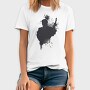 Japanese Samurai Warrior Ink Art, Tricou Barbati (Unisex)