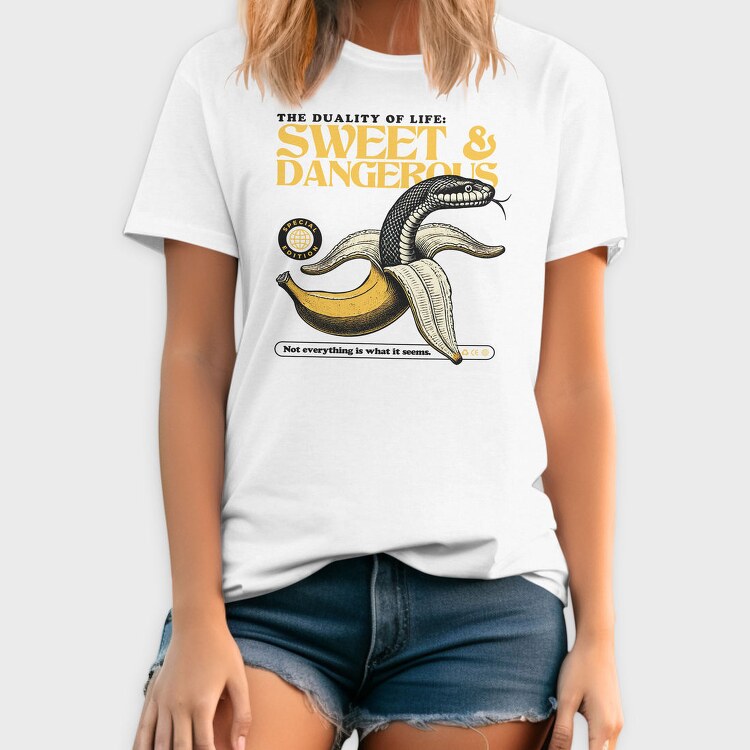 Dangerous Snake Banana Trend, Tricou Barbati (Unisex)