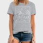Geometric Rectangle Landscape, Tricou Barbati (Unisex)