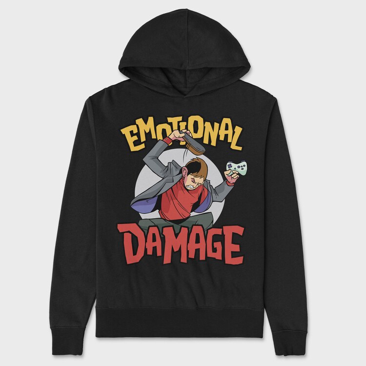 Emotional Damage, Hanorac Oversize Barbati (Unisex)