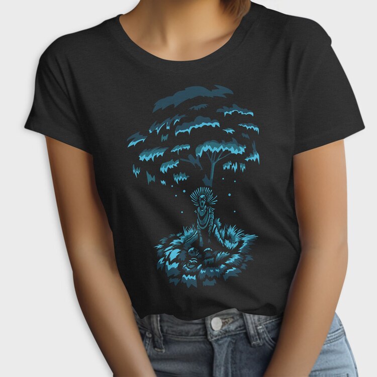 Dark Creature Creepy Demon Darkness, Tricou Femei